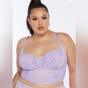 Set: Bustier and Brazilian panty